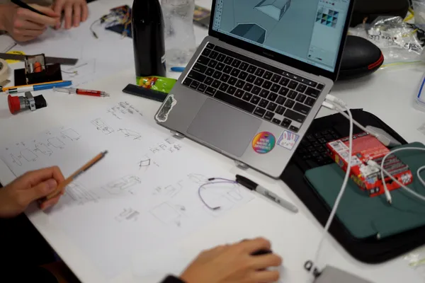 Sean's design sketches